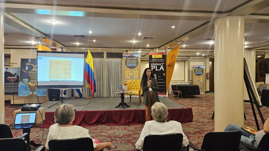 Experiencias de documentación de lenguas indígenas, durante la Feria Chacú Guaraní