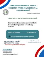 Academia de la Lengua Guaraní ofrece seminario internacional