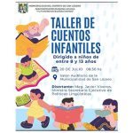 Invitación al taller de narrativa bilingüe guaraní-castellano para niños
