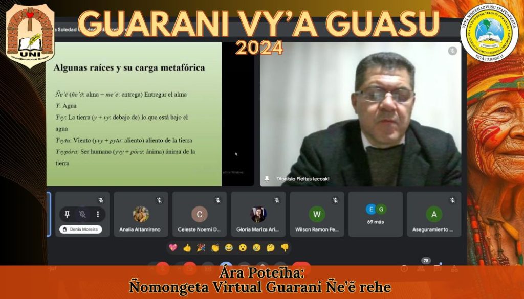 PÑS oĩkuri guaraní ñe’ẽ arapokõindy ñemohu’ãme