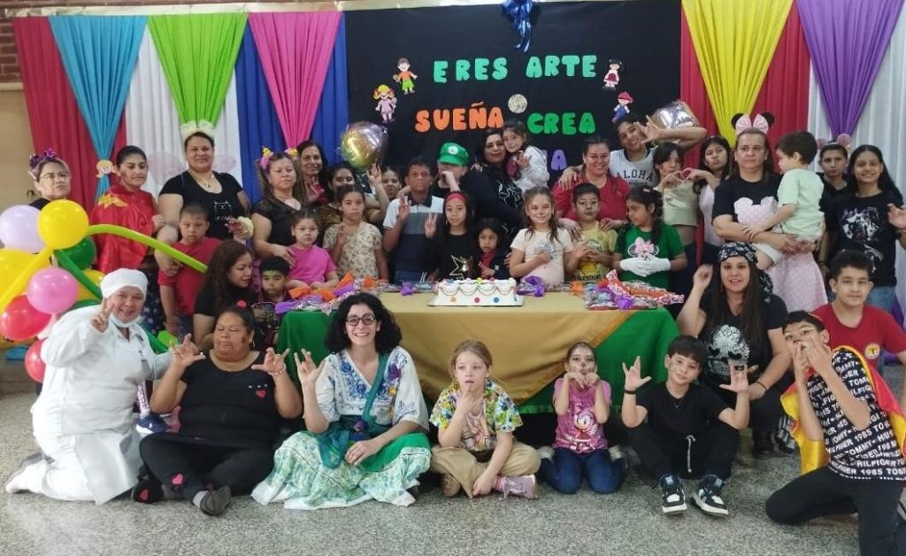 SPL acompañó conmemoración del “Día del niño” en la Primera Escuela de Sordos