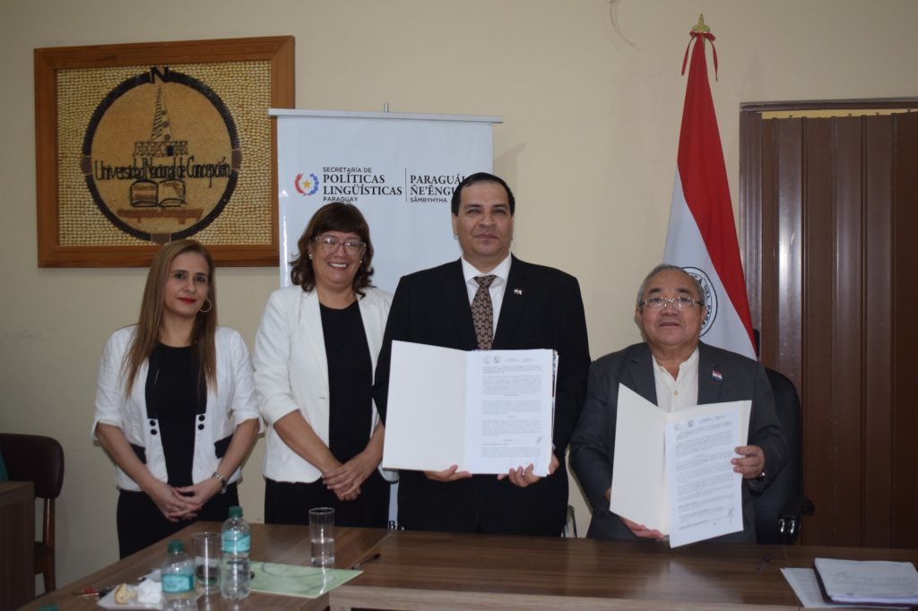 PÑS omboheraguapy ñoñe’ẽme’ẽ Facultad de Humanidades, Tetã Mbo’ehaovusu Concepción-gua ndive