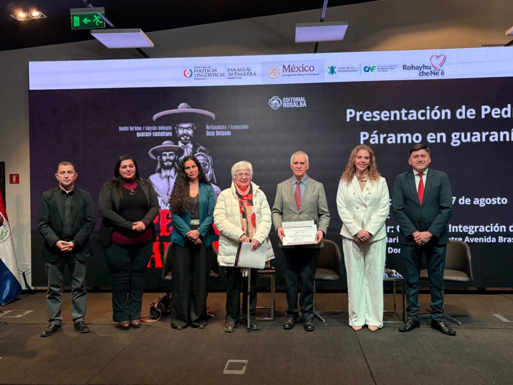 Presentaron «Pedro Páramo» en guaraní en la Casa de la Integración de CAF