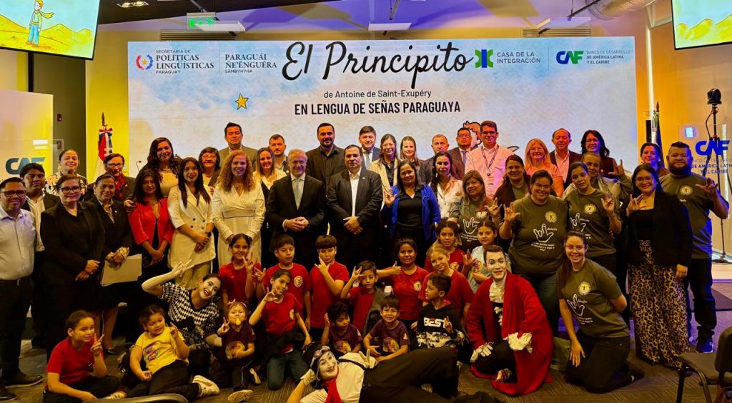 Lanzamiento del videolibro El Principito en Lengua de Señas Paraguaya