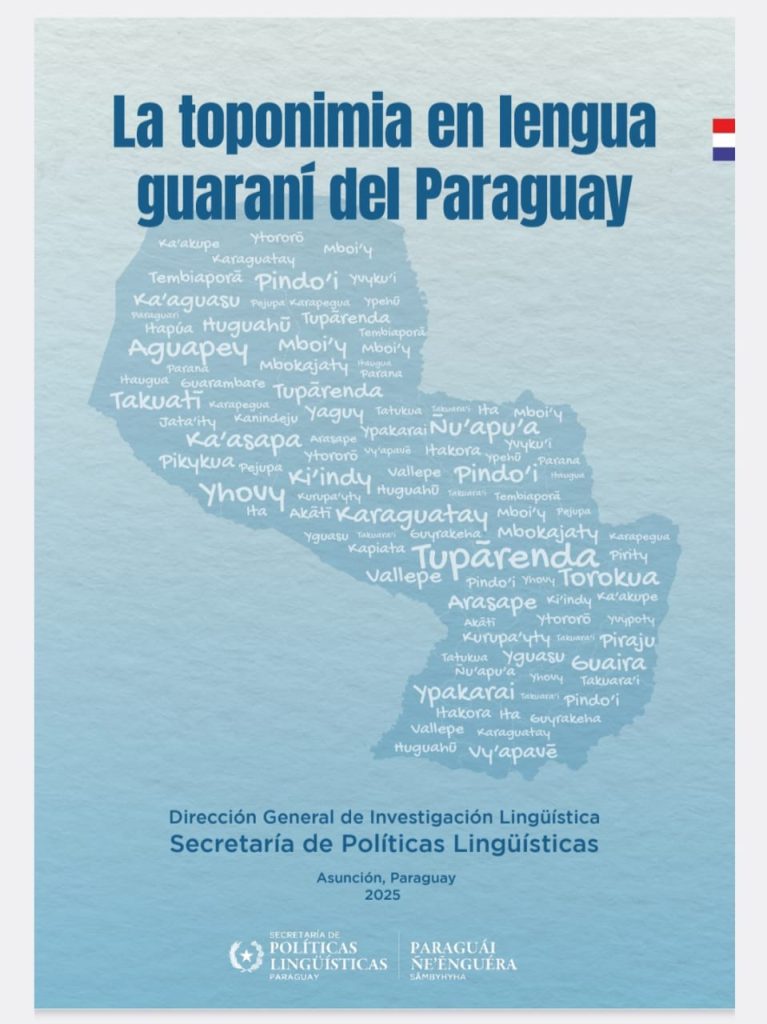 Estudio sobre la toponimia en guaraní, disponible en la web de la SPL