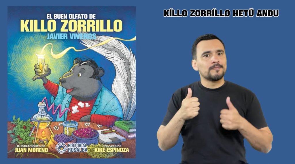 SPL lanza el libro de cuentos “El buen olfato de Killo Zorrillo” en tres lenguas y con formato accesible