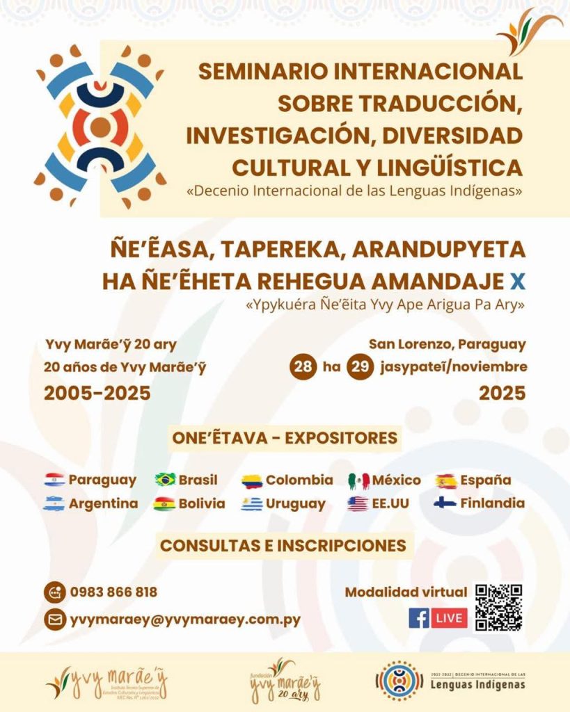 La SPL apoya el Seminario Internacional sobre Traducción, Investigación, Diversidad Cultural y Lingüística