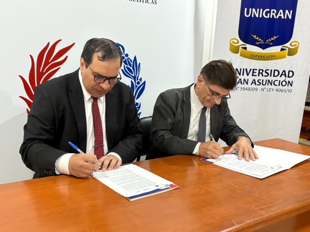 SPL y la Universidad Gran Asunción firman Convenio Marco de Cooperación Interinstitucional