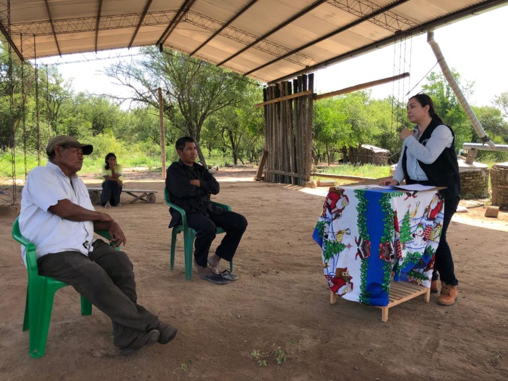 Validan informe de resultados de encuestas en comunidades Sanapaná