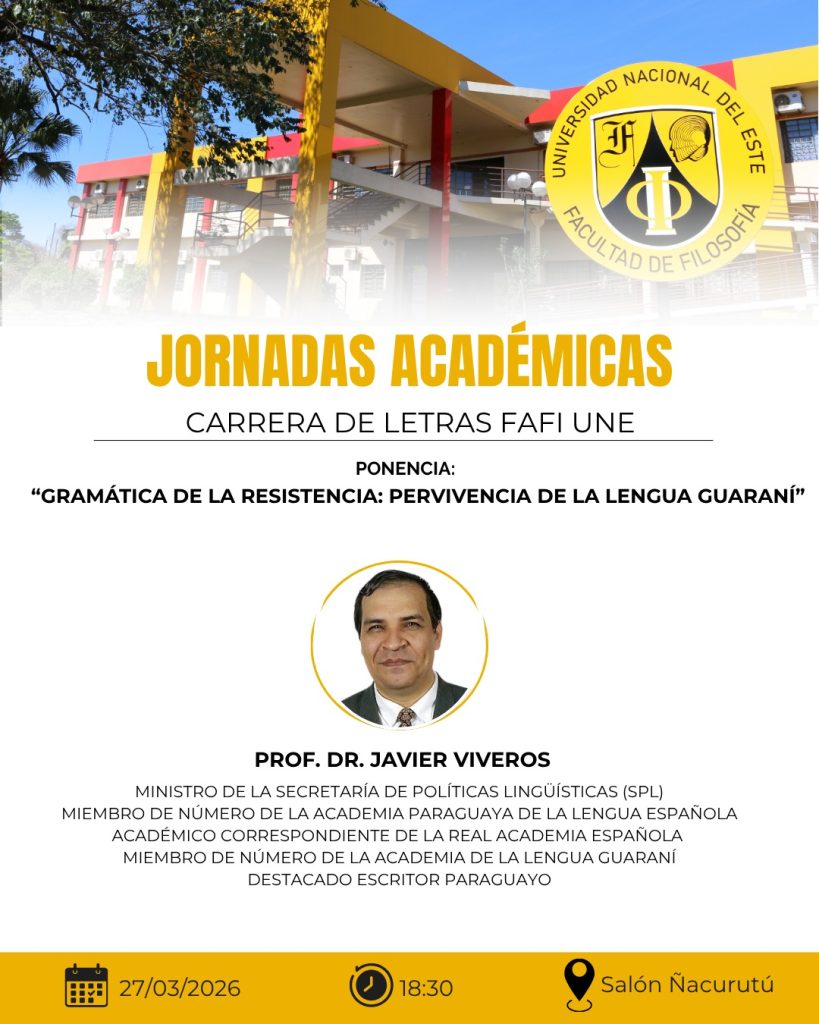  PÑS oĩta UNE rembiapópe oñeñe’ẽtahápe guarani reko rehe